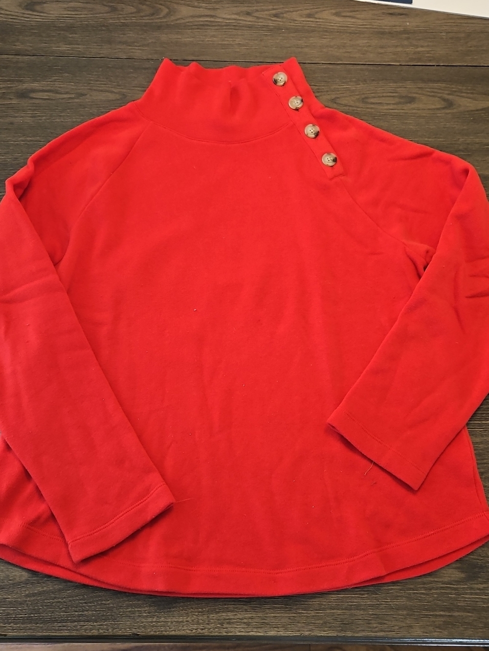 JCrew Button-Shoulder Sweatshirt